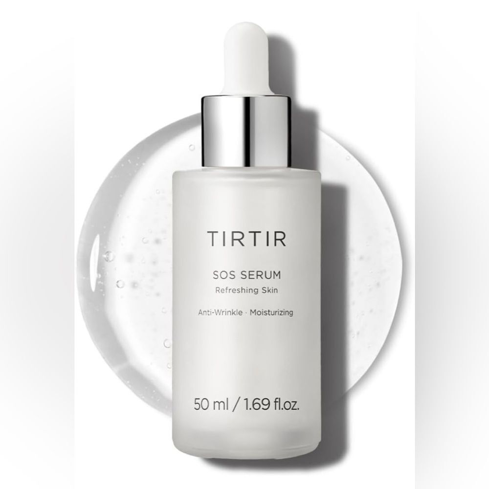 TIRTIR SOS Serum - Radiant Glow Boosting Face Serum - Plumping, Anti Aging